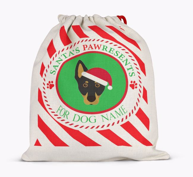 Santa Sack 'Pawresents' - Personalised for Your {breedFullName}